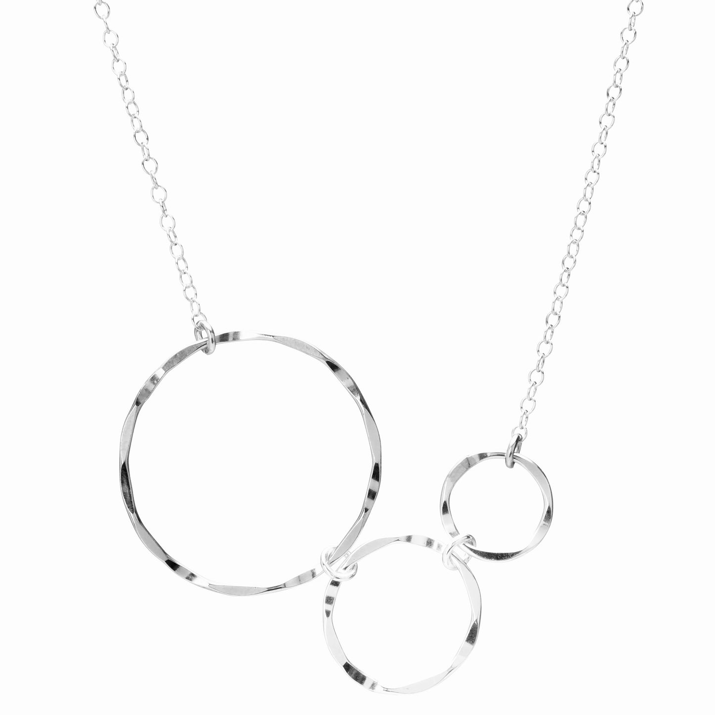 Veronica And Harold Riley Necklace Silver