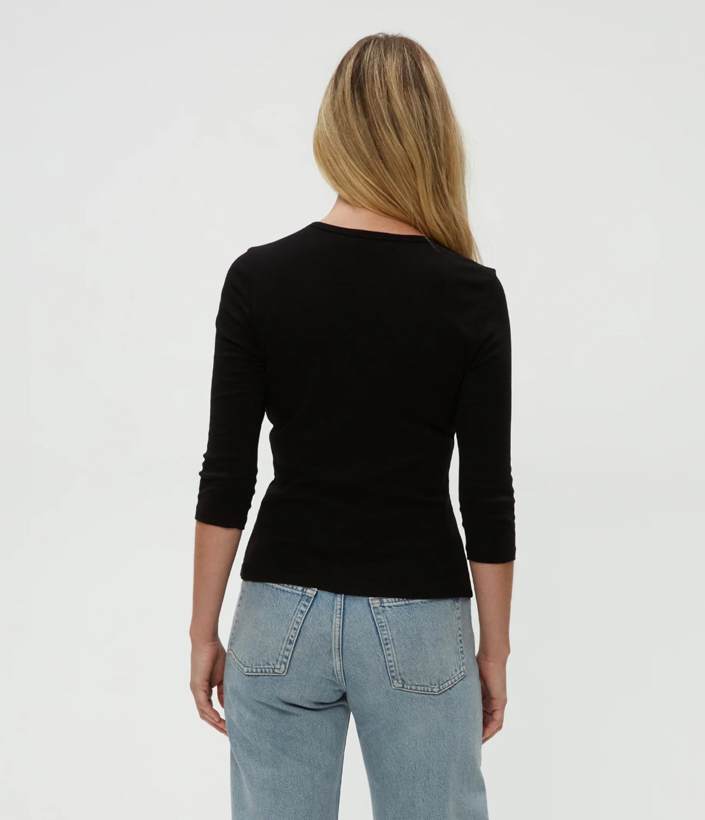 Michael Stars Dakota 3/4 Sleeve Tee
