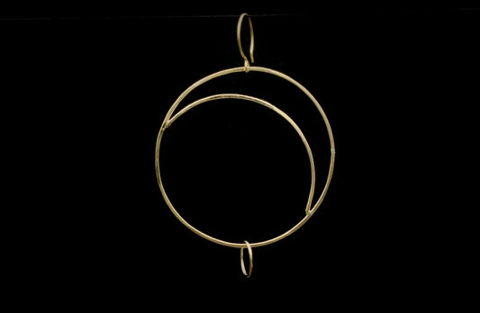 Kate Jack Small Crescent Moon Hoops