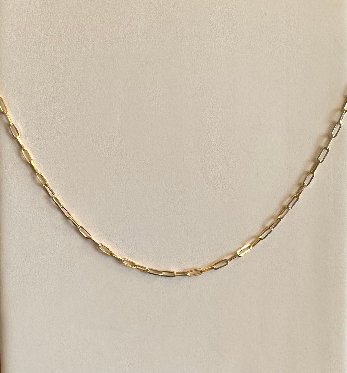 Silver And Accessories Short Paperclip Chain