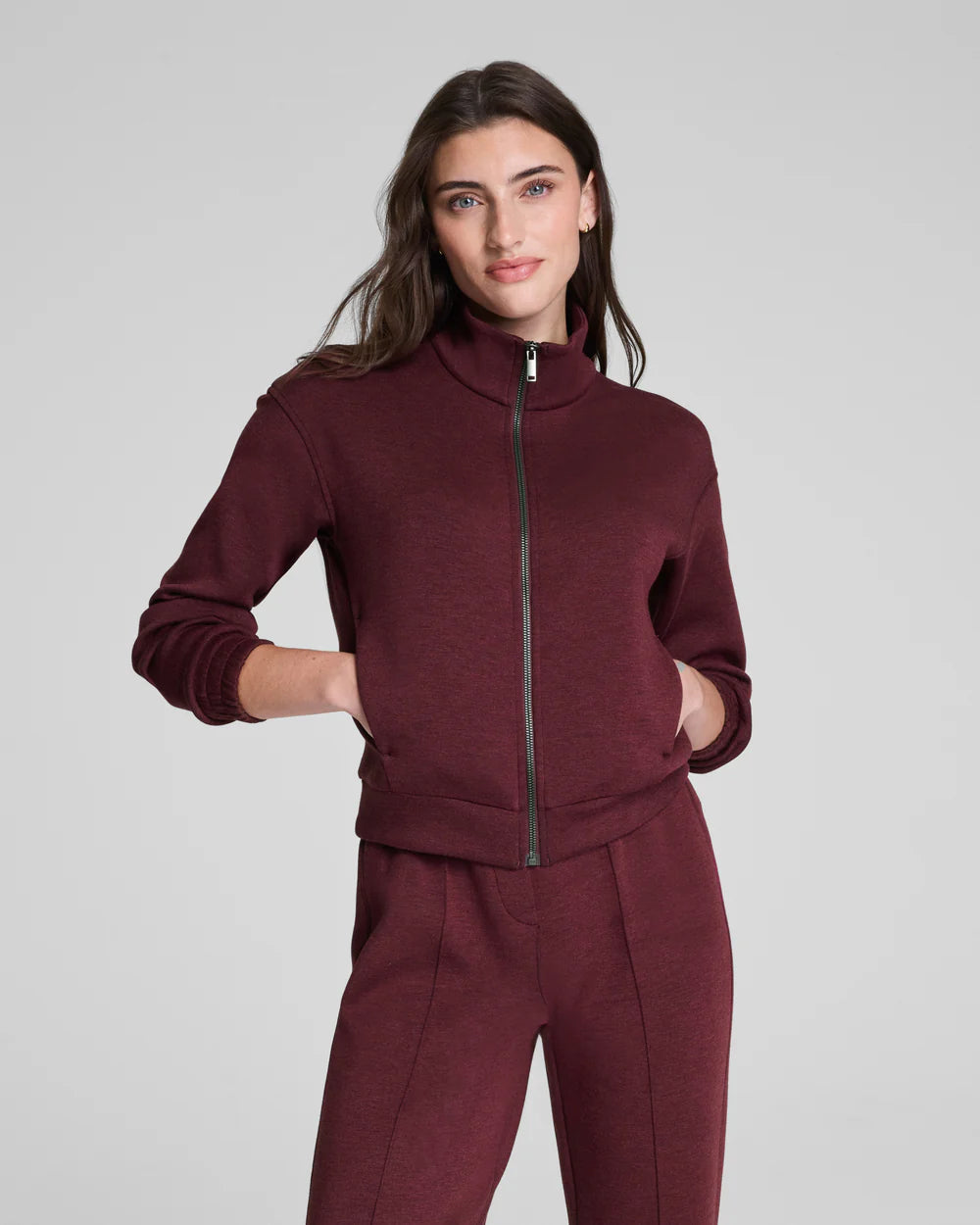 Spanx AirEssentials Brushed Full Zip Jacket
