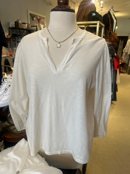 Michael Stars Gabi Puff Sleeve Top