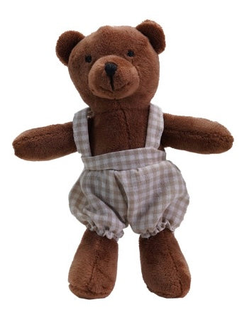 Creative Coop Cotton Animals In Overalls