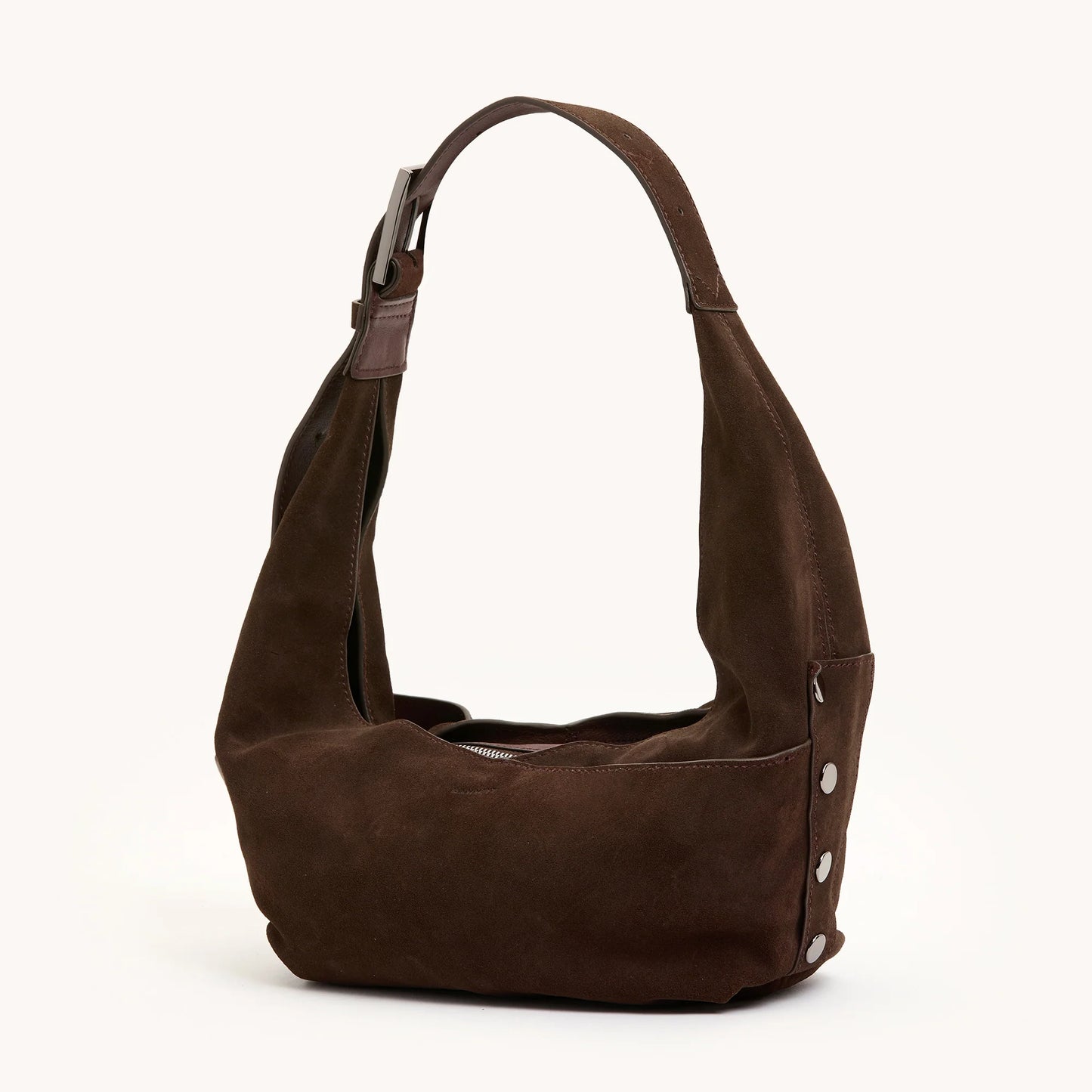 Hammitt Tom Zip Med-Belted Suede-GM