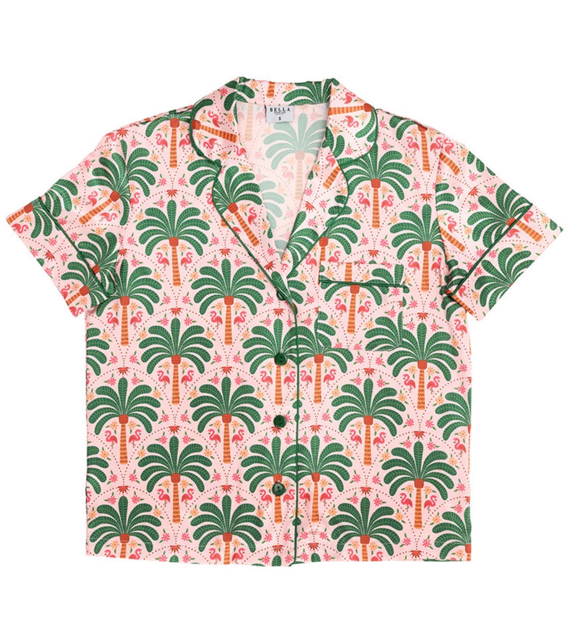 Bella Sleep Spa Palm Beach Sleep Top and Short Set