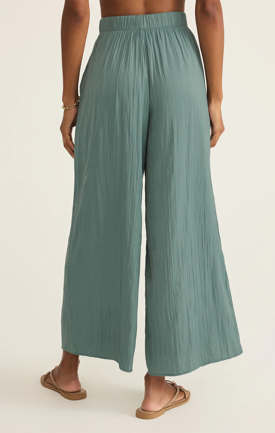 ZSupply Sunset Satin Pant Sea Pine