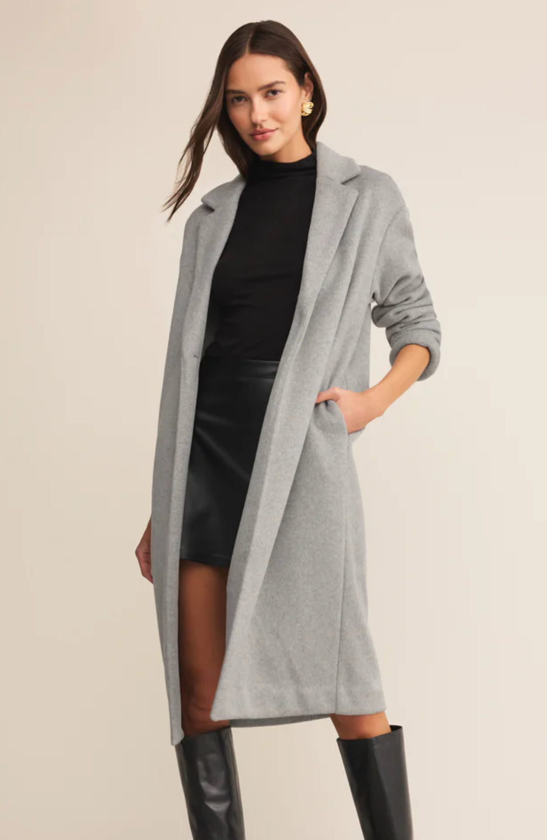 ZSupply Mason Coat Smokey