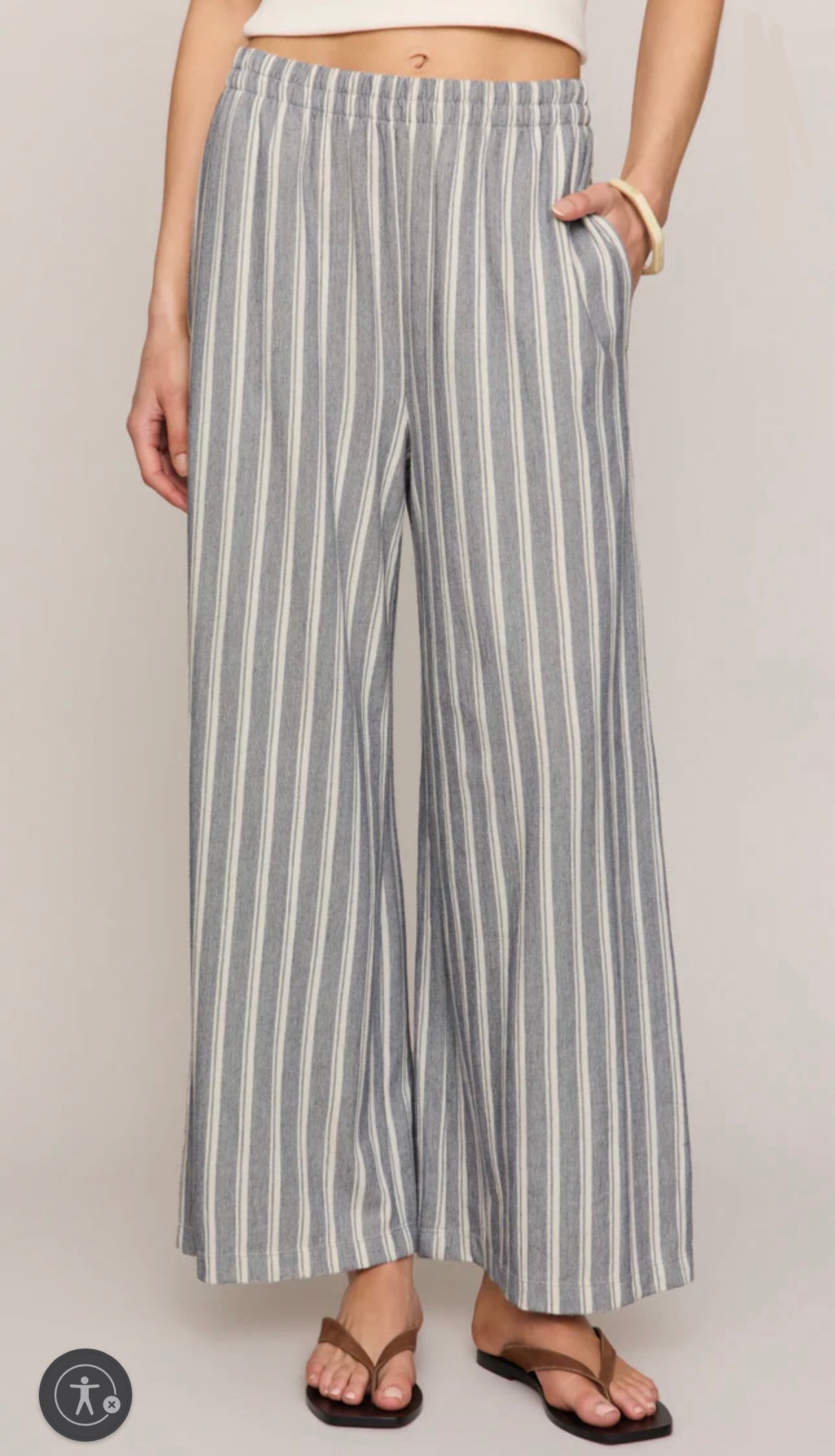 Zsupply Scout Knit Striped Pant Summer Stone