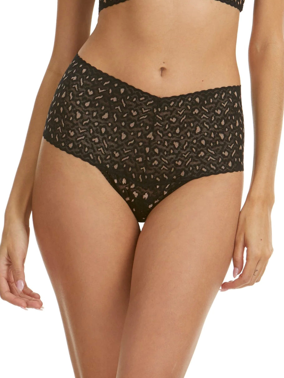 Hanky Panky Xdye leopard Retro thong