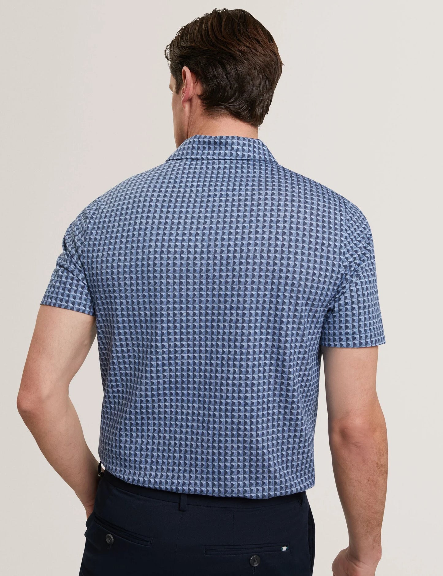 Ted Baker Zumurud SS Painted Geo Polo