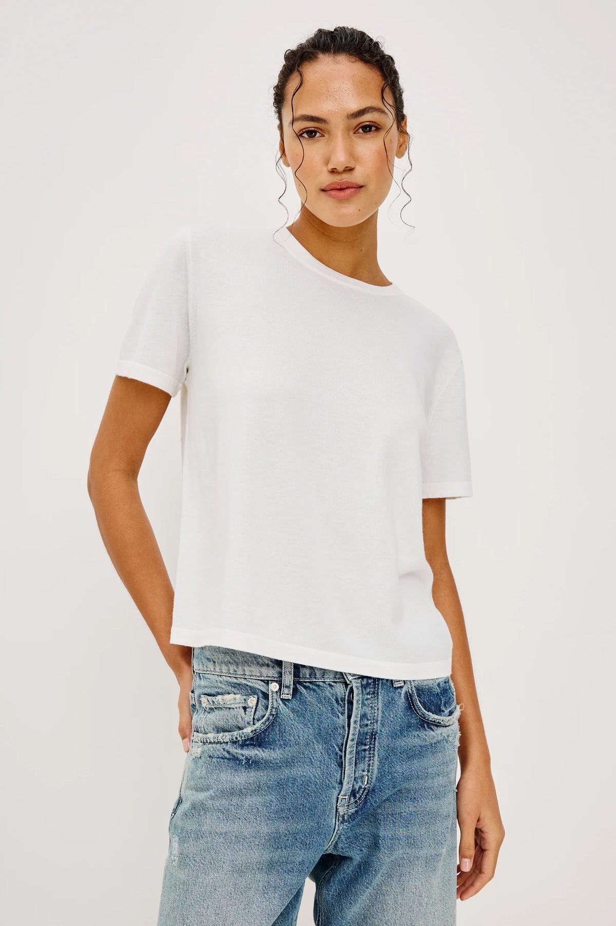 Rails Cotton Cashmere S/S Tee