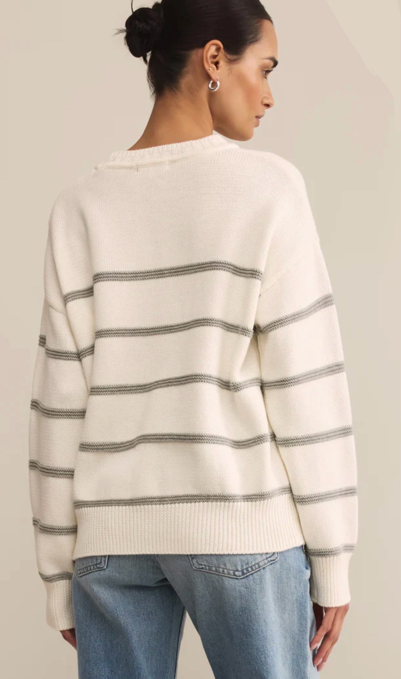 Zsupply Boyfriend Striped Sweater