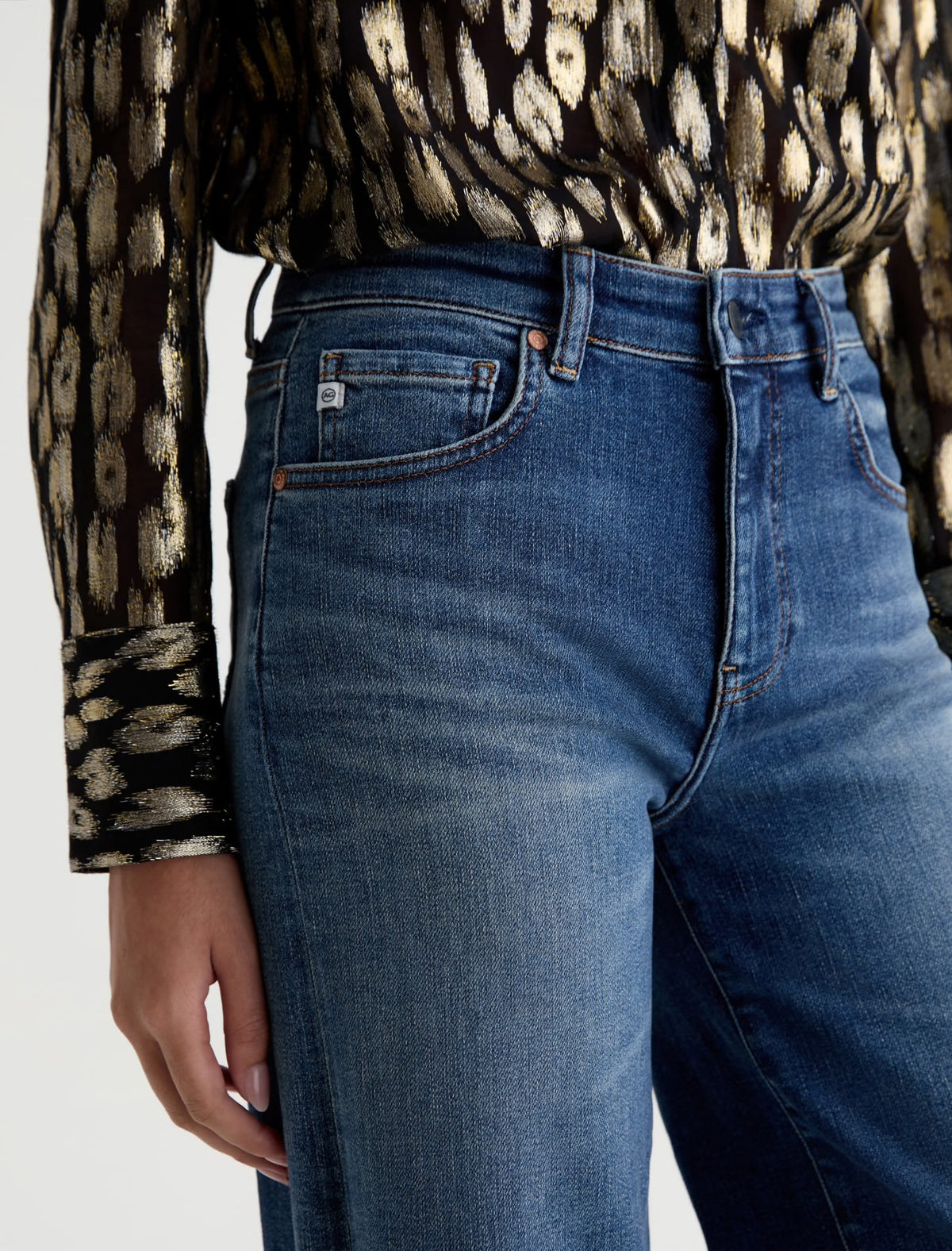 AG Saige Wide Leg Jean