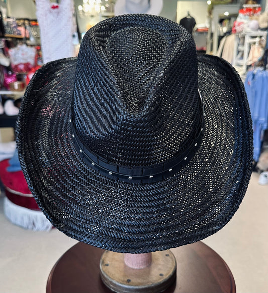 San Diego Hat Company Studded Band Cowboy Hat