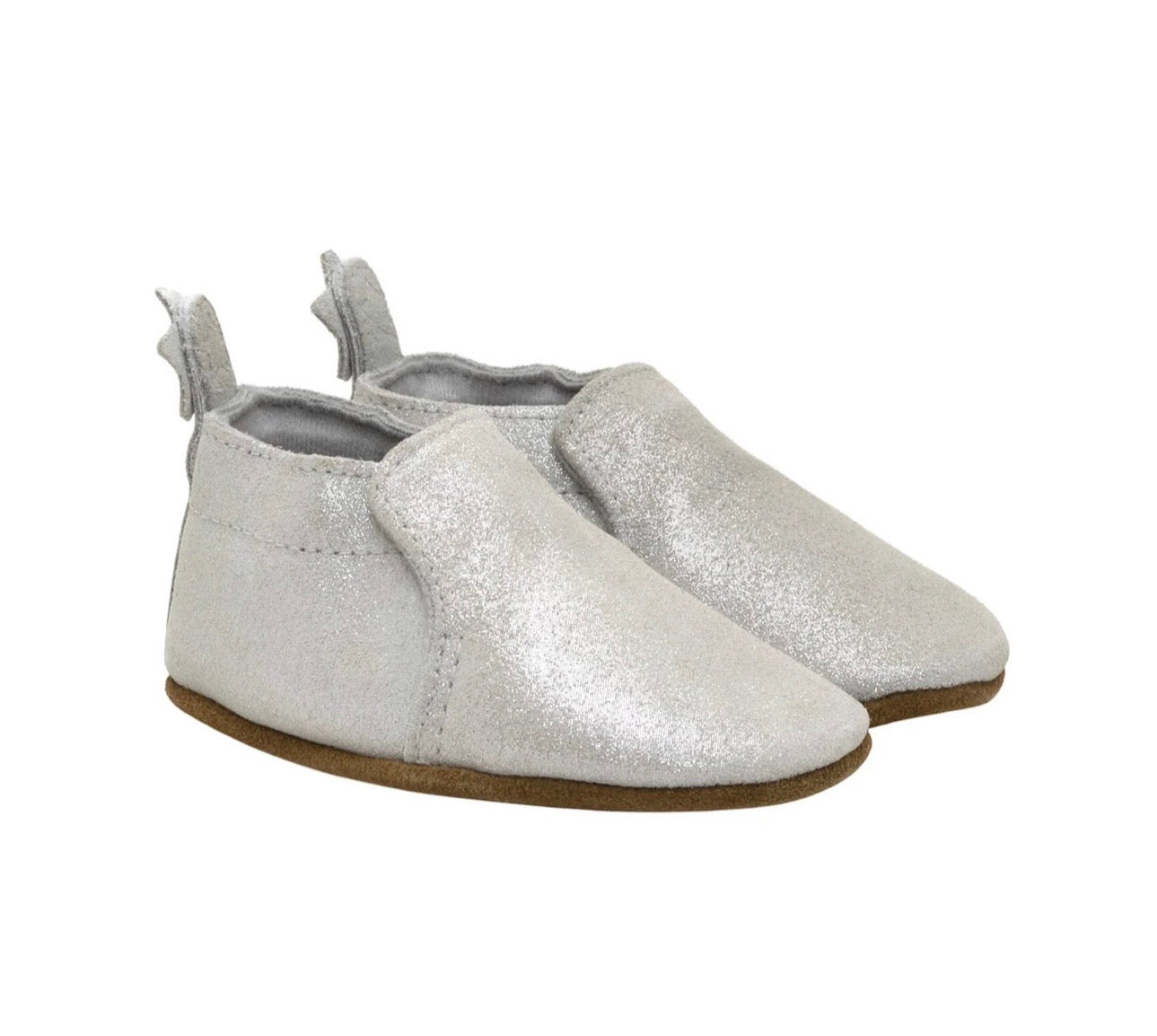 Robeez Pretty Pearl Soft Soles Silver
