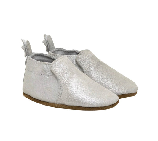 Robeez Pretty Pearl Soft Soles Silver