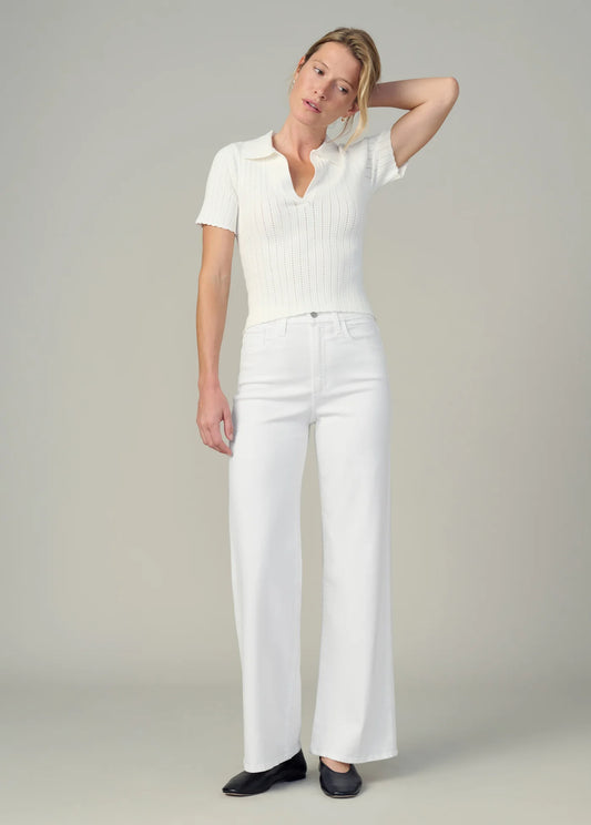 Joe’s Mia Wide Leg Petite White