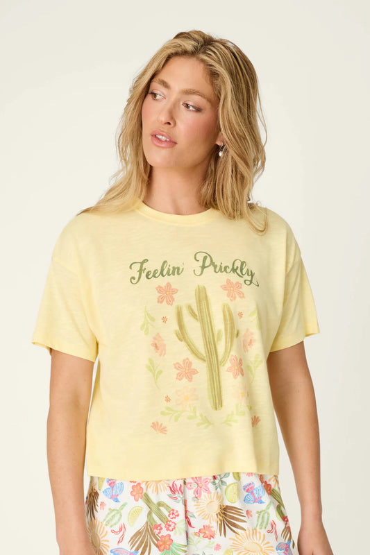 PJ Salvage Feelin’ Prickly Tee