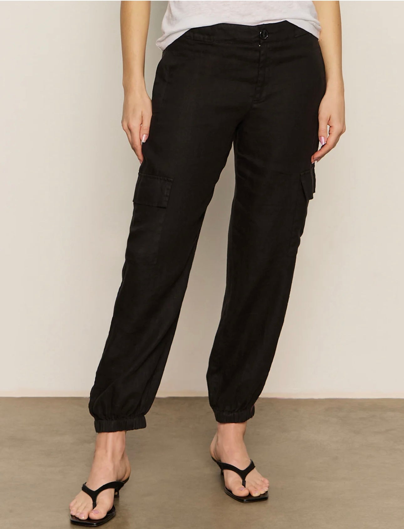 Sanctuary Take Over Linen Jogger