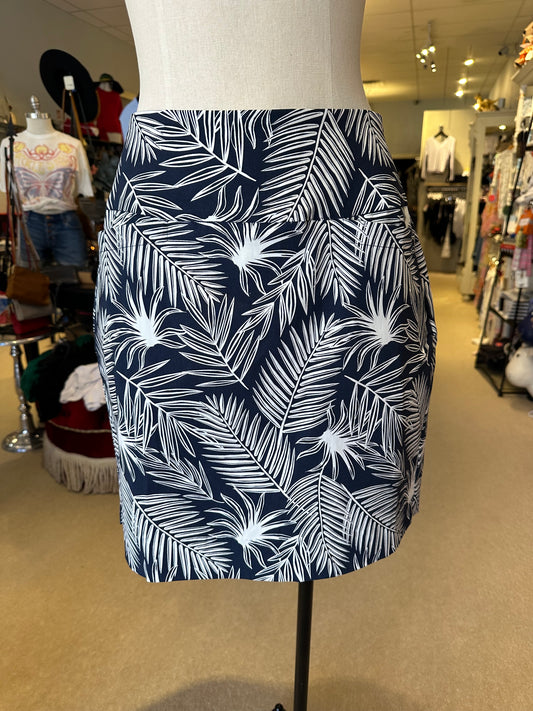 Giftcraft navy white skirt