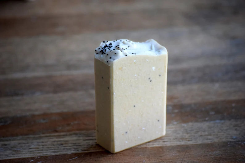 Sudsy Goat Poppy Mint Soap