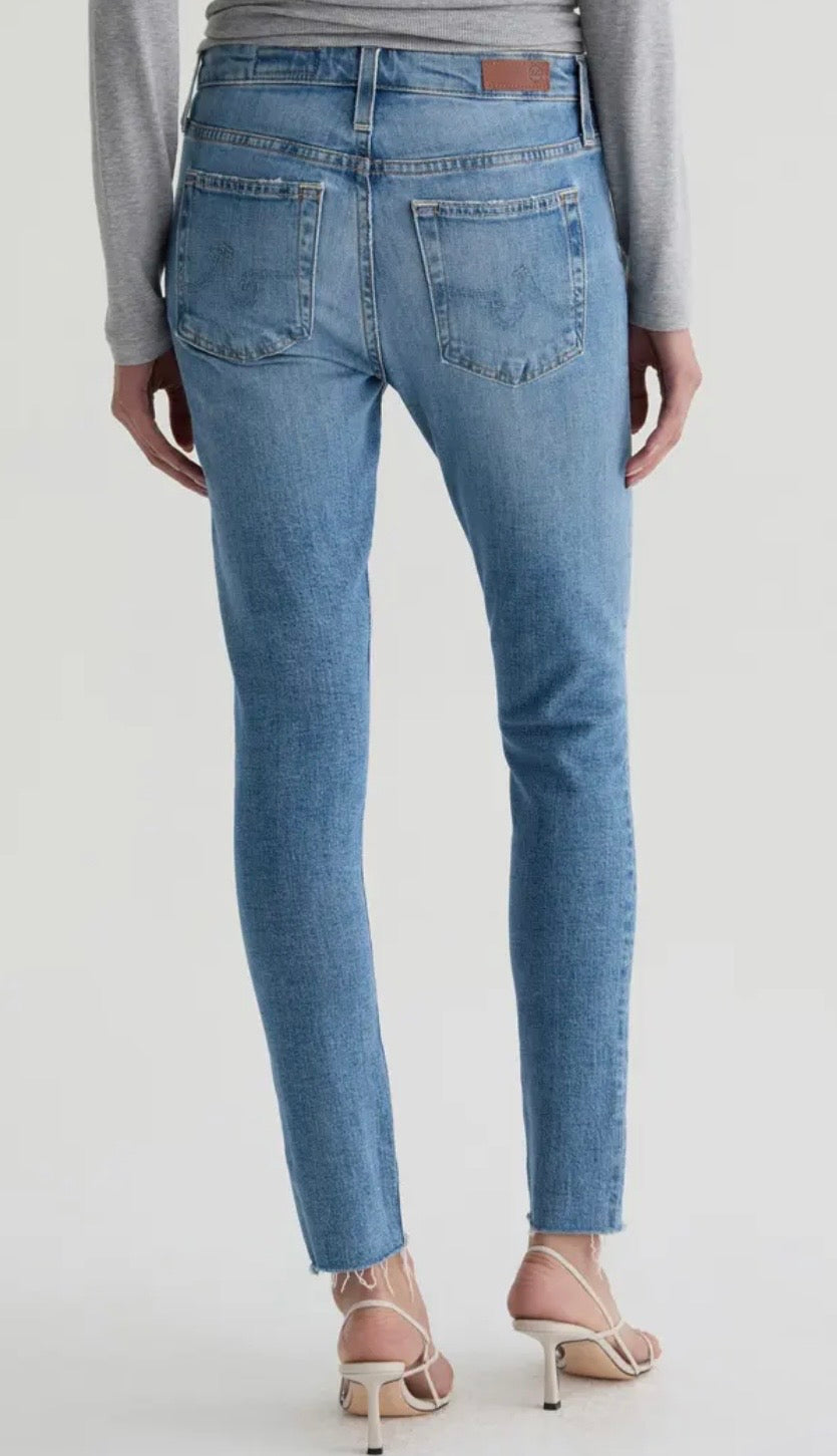 AG Farrah Mid-Rise Ankle Skinny American West