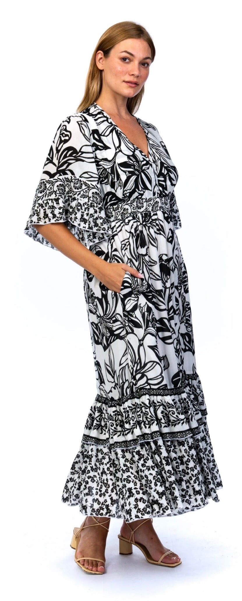 Tolani Etta Foliage Dress