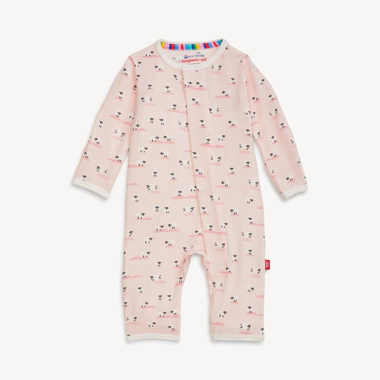 Magnet Me Baa Baa Pink Modal Coverall