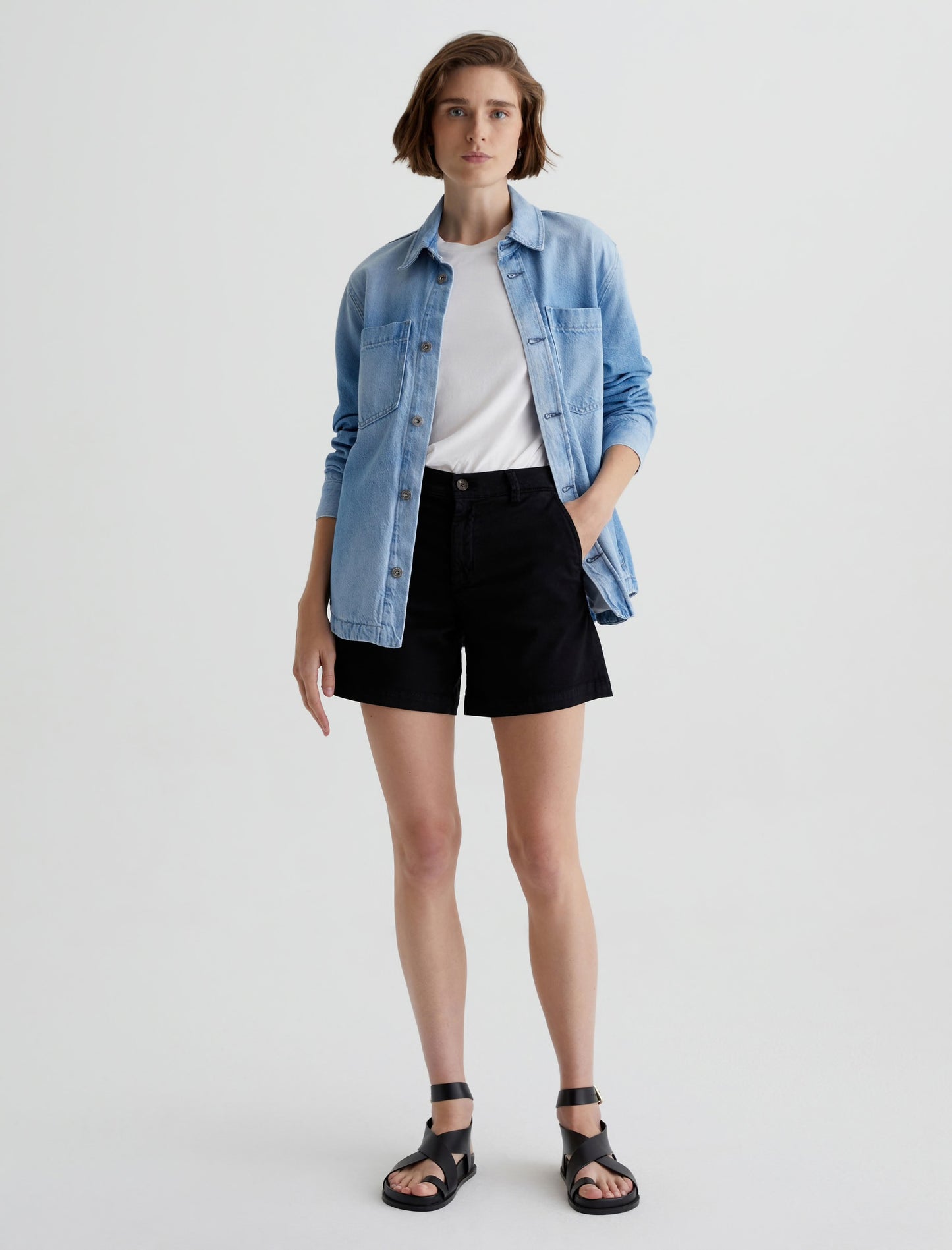 AG Jude Short Sulfur Black