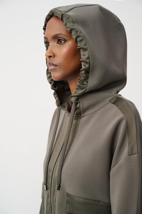 Joseph Ribkoff Relaxed Hooded Sweatshirt