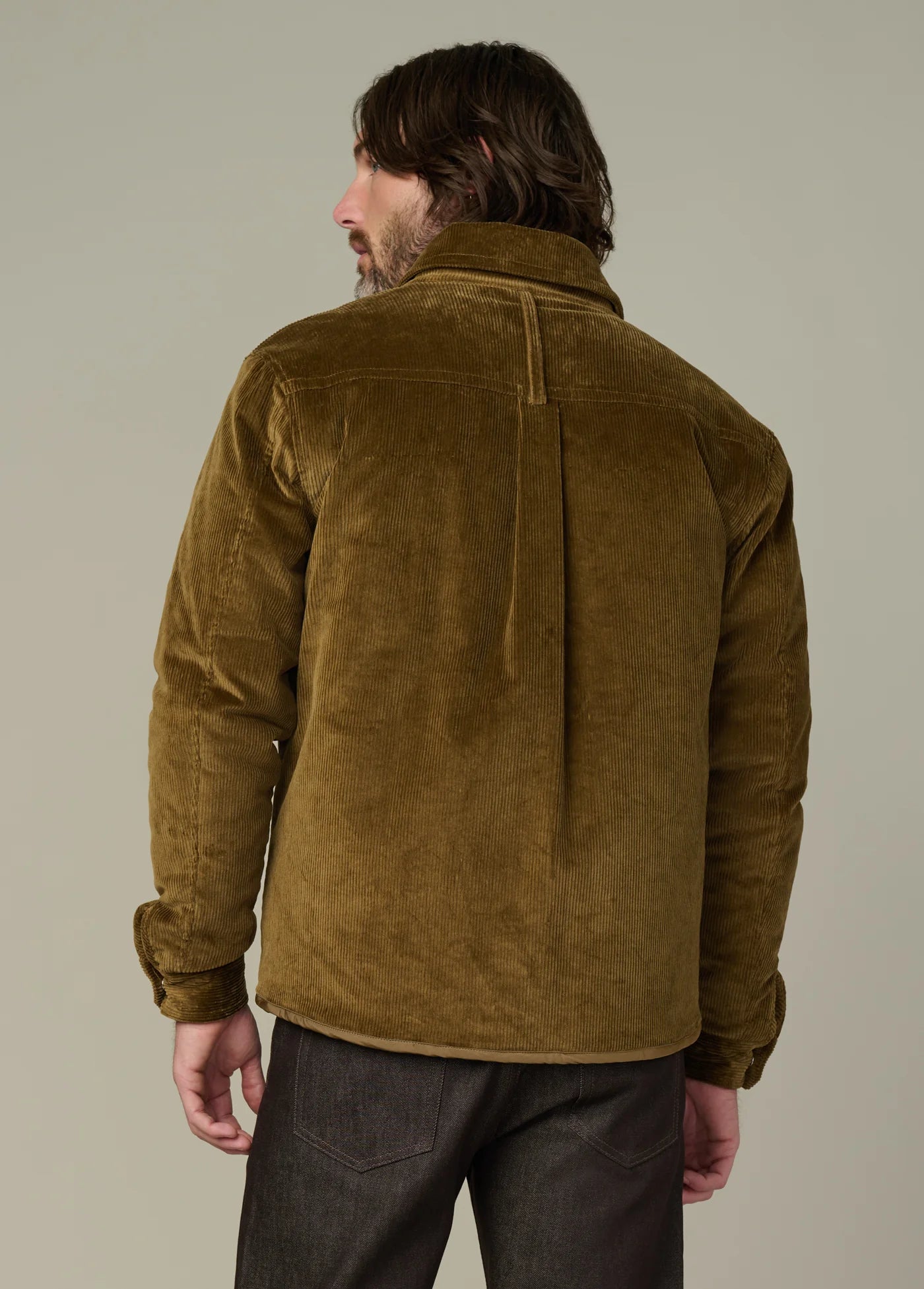 Joe’s Men’s Zip Corduroy Jacket Beech
