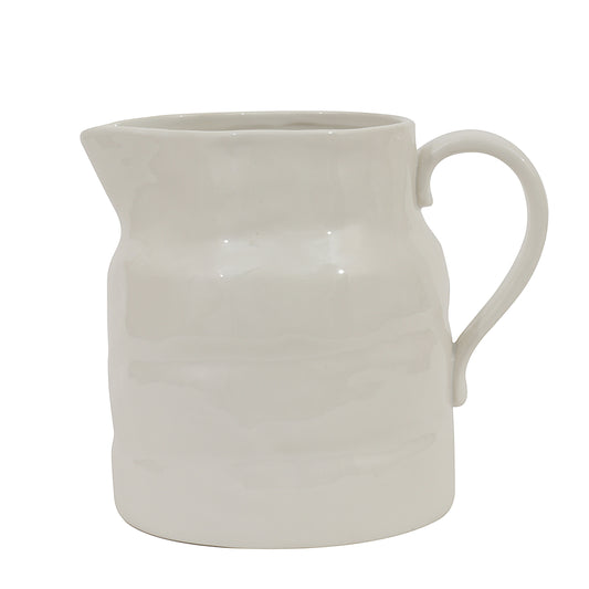 Creative Coop Stoneware Pitcher