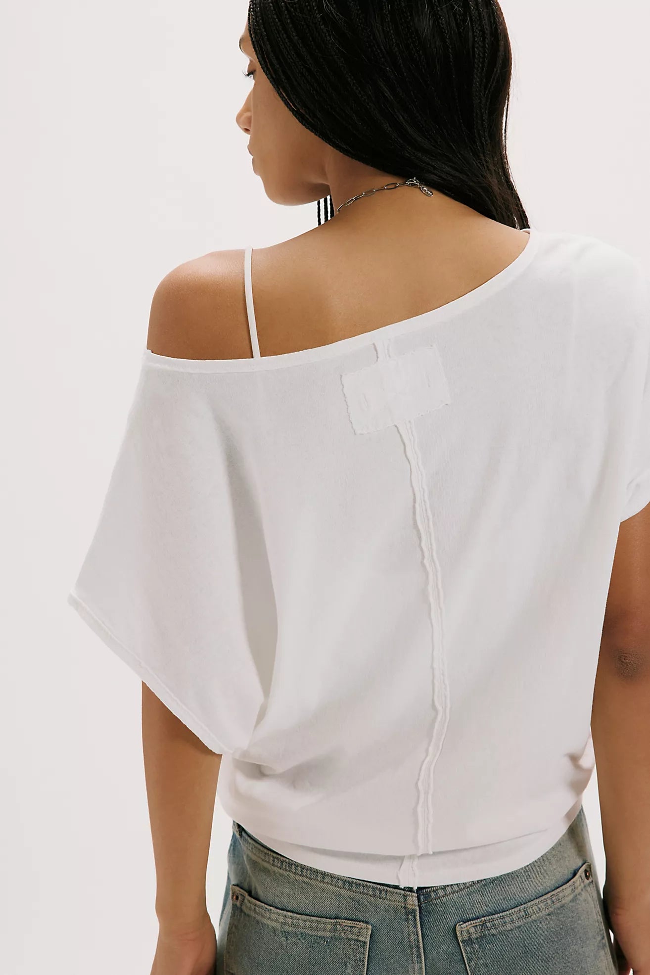 Free People Peggy Tee Clean Ivory