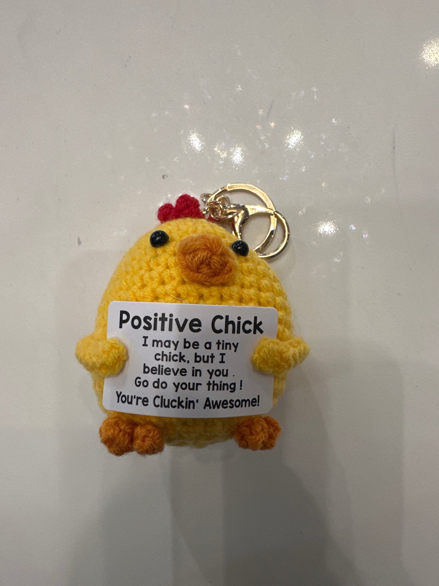 Inspirational Animal Knitted Key Chain