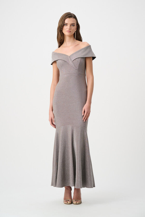 Joseph Ribkoff Off Shoulder Mermaid Dress