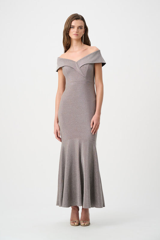 Joseph Ribkoff Off Shoulder Mermaid Dress
