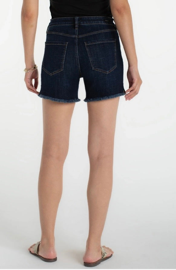 Liverpool Vickie Fray Hem Short