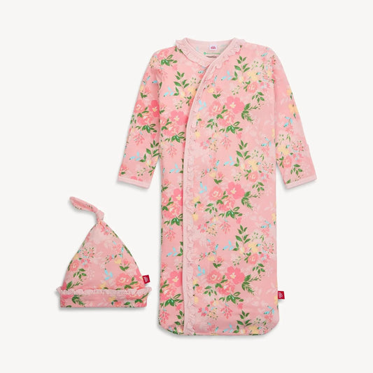 Magnetic Me Ainslee Ruffle Gown and Hat Set