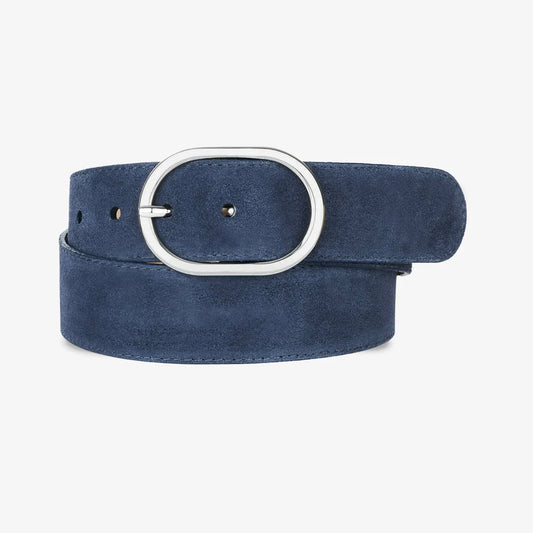 Brave Medora Suede Belt Blue Baltico
