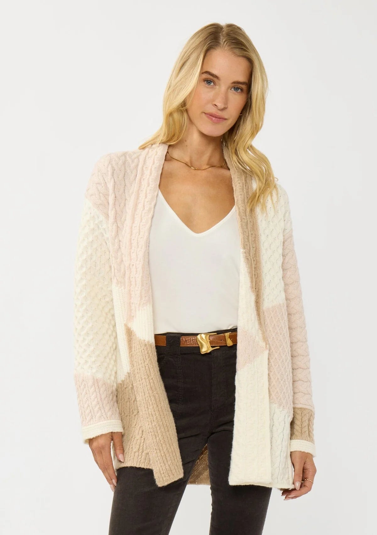 Lovestitch Colorblock Cardigan