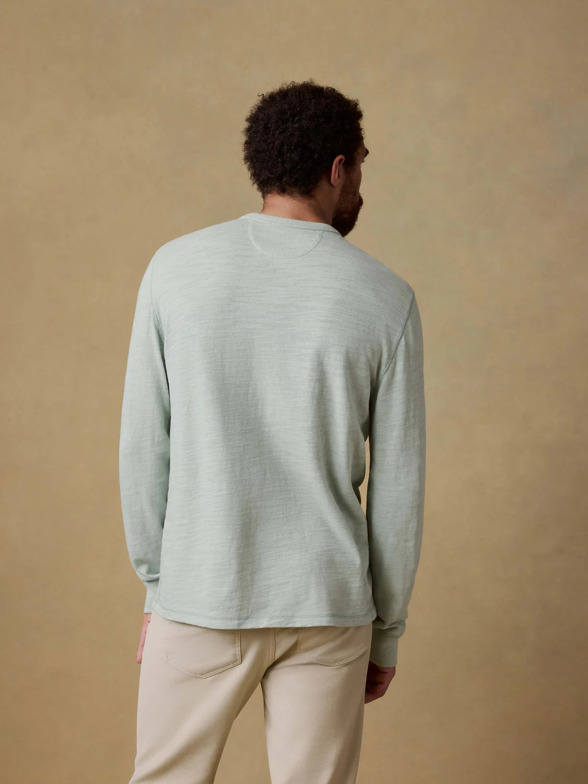 Faherty Men’s Sunwashed Slub Crew