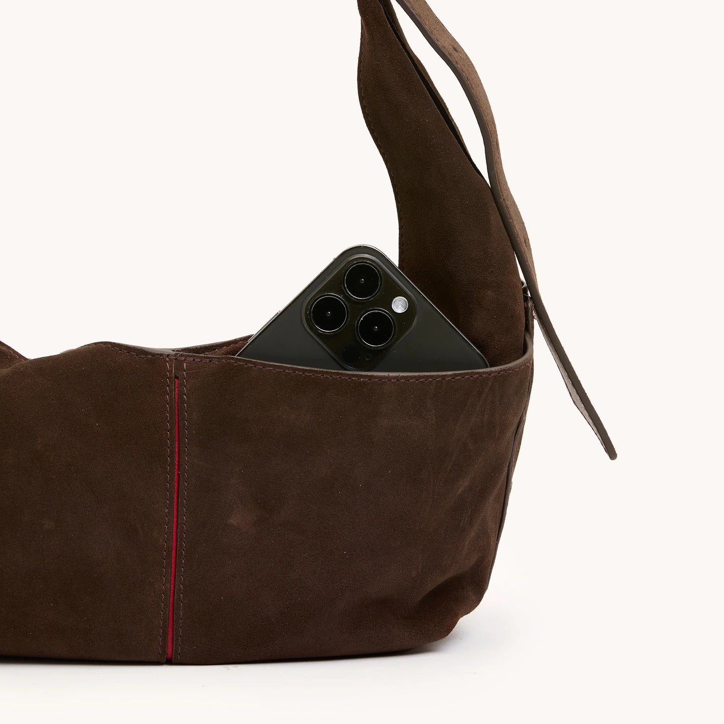 Hammitt Tom Zip Med-Belted Suede-GM