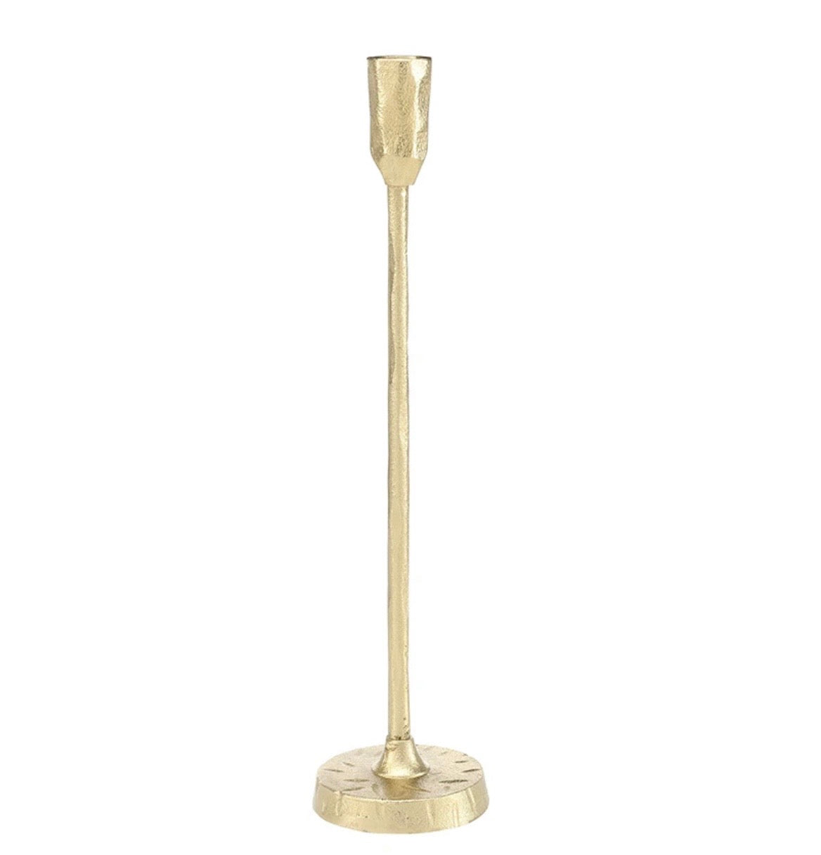 Santa Barbara Design Studios Hammered Aluminum Candle Holder
