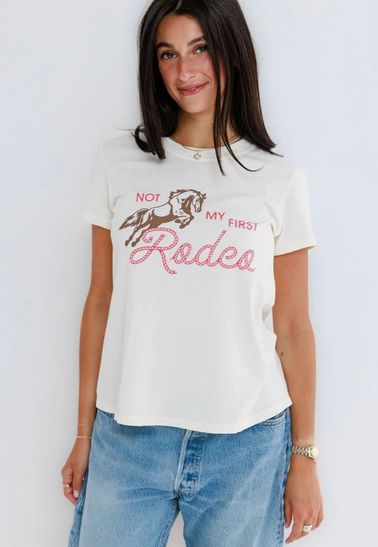 Sunny Somewhere Not My First Rodeo Tee