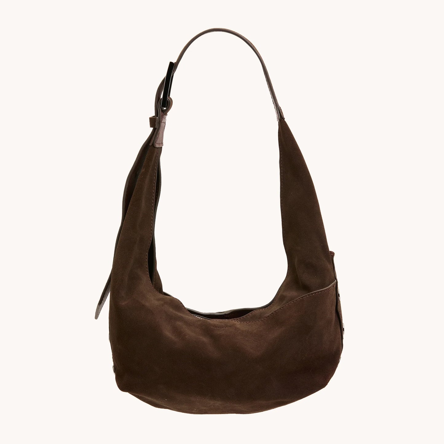 Hammitt Tom Zip Med-Belted Suede-GM