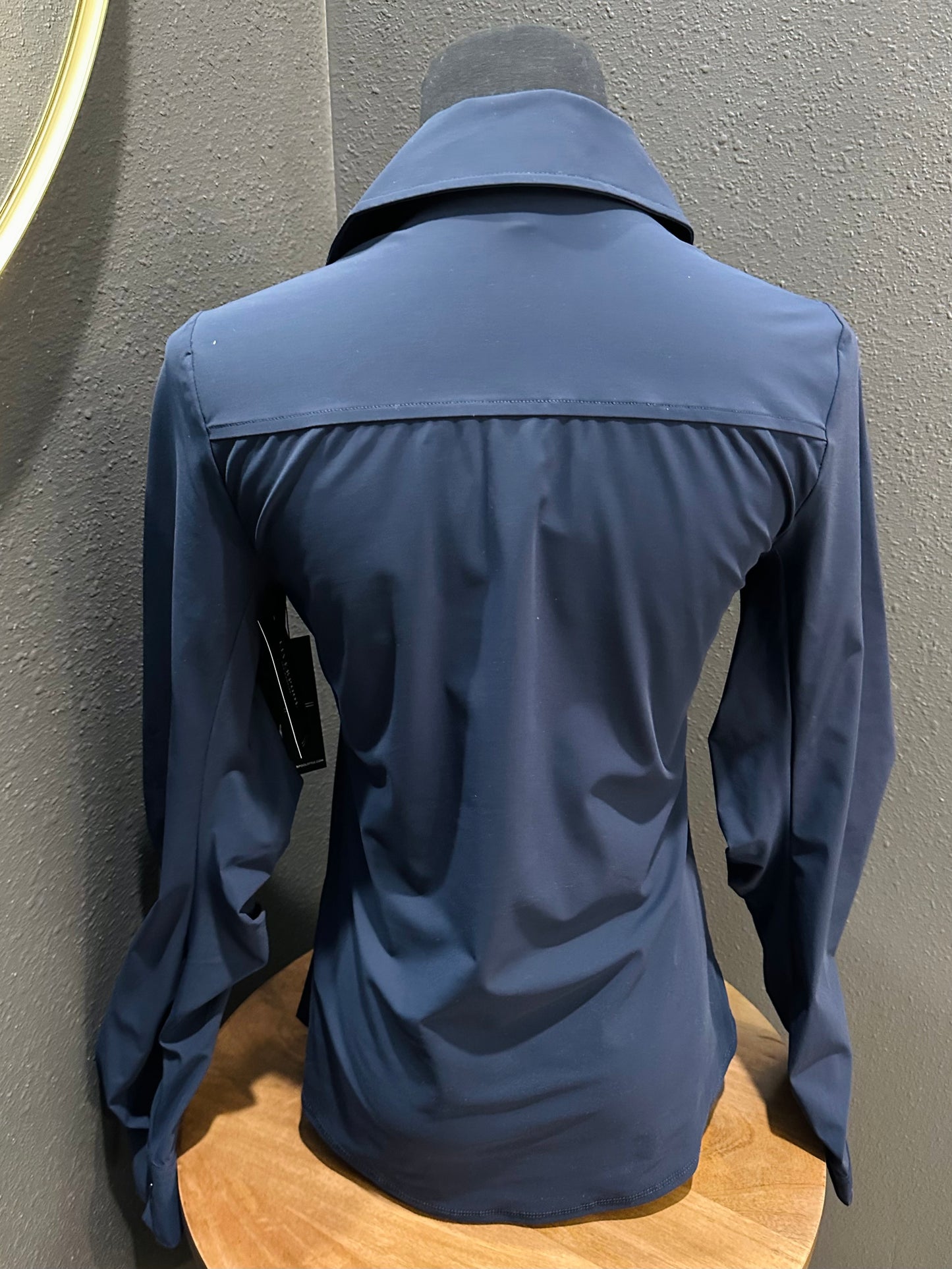 Liverpool Button Up W/ Pleated Sleeves
