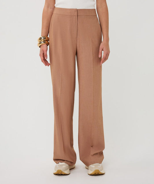 Esqualo Straight Leg Melange Trouser