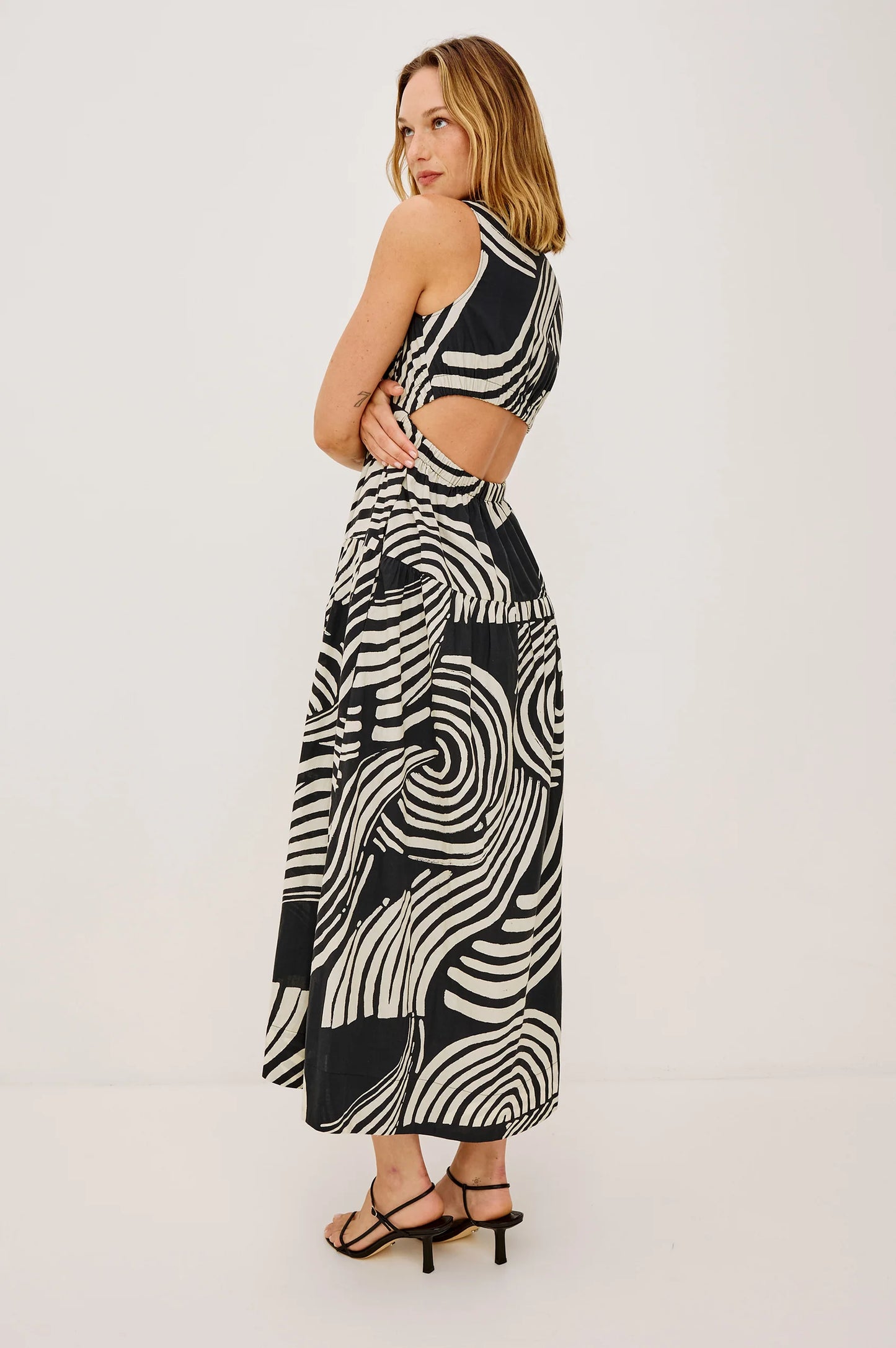 Rails Genevieve Dress Onyx Waves
