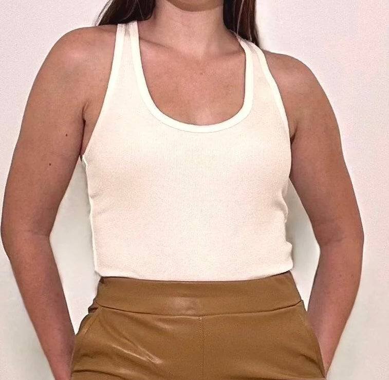 Michael Stars Cher Scoop Neck Tank