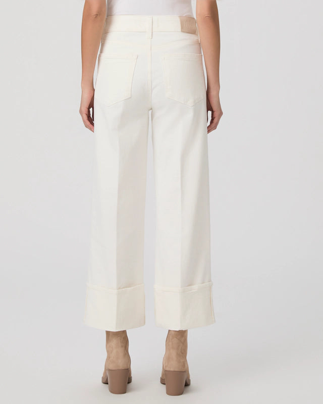 Paige Sasha Ankle With Wide Cuff Tonal Ecru